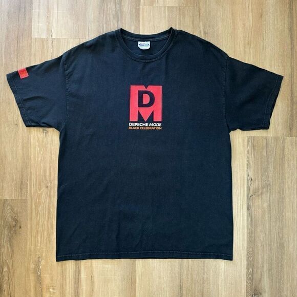 Depeche Mode Vintage Black Celebration STUMM 26 Graphic Tee Shirt Men's XL 2006 - Picture 1 of 6